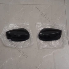 Left+Right Door Side Mirror Cover Caps For Honda Accord 2008-2010 2011 2012 2013