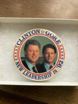 Celebrate our 250 Years- Vintage 1992 Presidential Clinton Gore ...