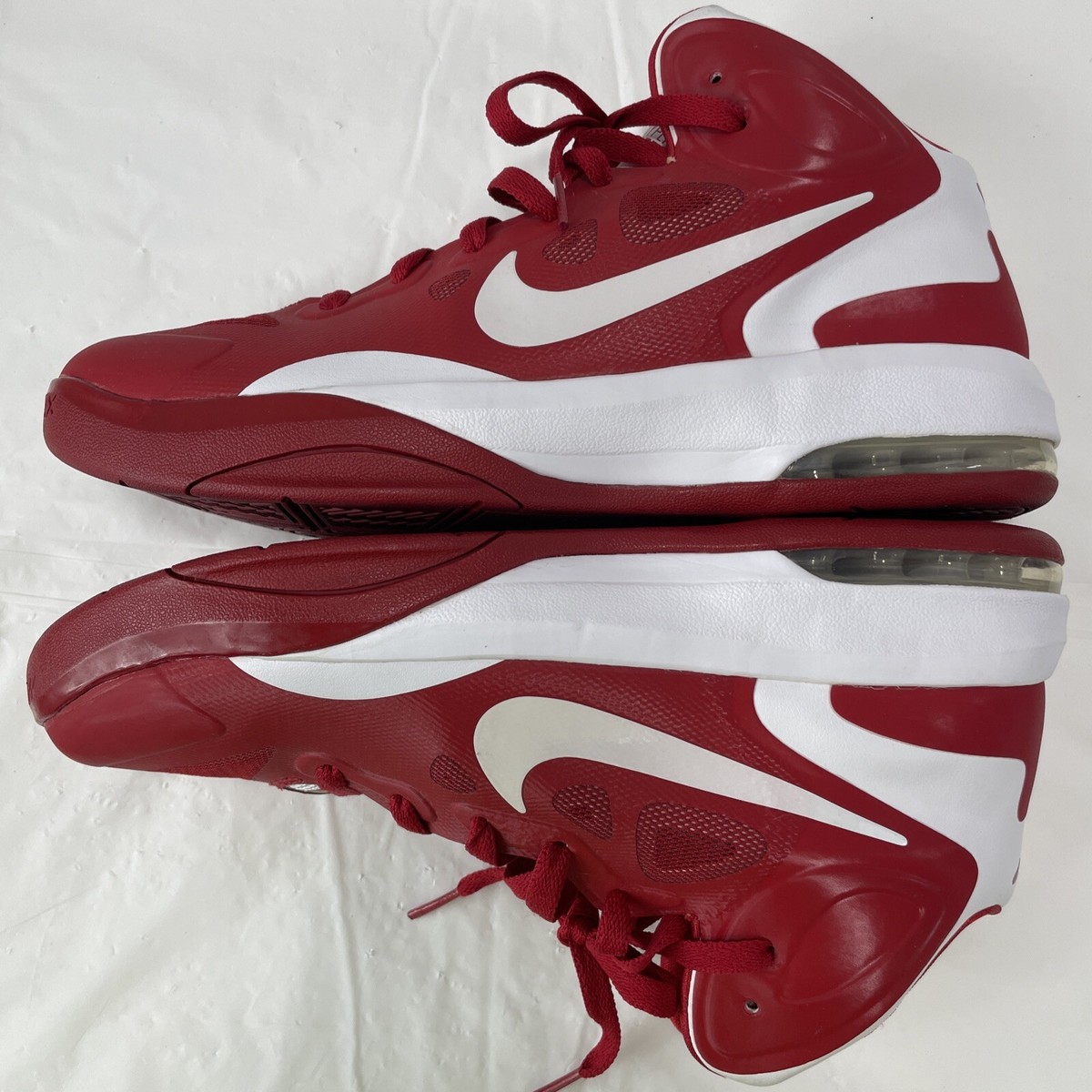 NIKE AIR MAX HYPER GUARD UP RED & WHITE AUTHENTIC BASKETBALL  display picture 3
