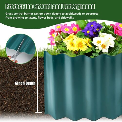 30ft Landscape Edging Board Lawn Edging Border Fence for Garden Yard Decor DIY - Picture 6 of 13