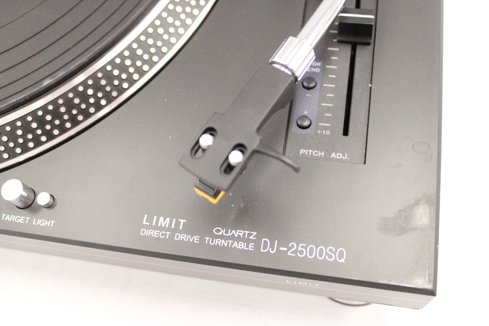 LIMIT DJ2500SQ Quartz Direct Drive Dual Speed Record Player Turntable