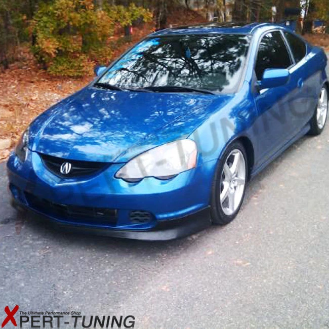 Fit 02 03 04 Acura RSX Type-S Front Rear Bumper Lip Spoiler Diffuser PU - Image 4 of 4