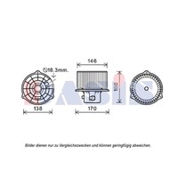 HeizungsgebläSe InnenraumgebläSe LüFter FüR Hyundai Santa Fé I SM Trajet FO