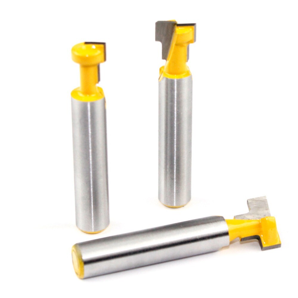 Bits Slot Bolts Keyhole Router 5/16, 3/8 and 1/2 Inch Track Router