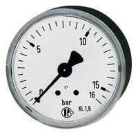 "Riegler Manometer D 63 Mm 0-4 Bar G1/4\" RüCkseitig Zentriert - 101752"