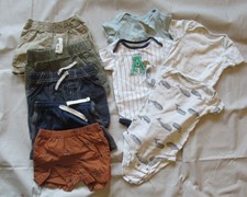Baby Boys Lot of 9 Carter's, Jumping Beans Size 9 Months