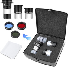 Telescope Eyepiece Set Accessory Kit for Astronomy Enthusiast Beginner, FMC 6Mm