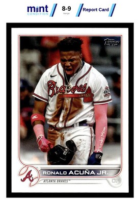 2022 TOPPS RONALD ACUNA 200 MINT MCG 9 BASEBALL ATLANTA BRAVES