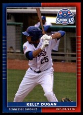 Kelly Dugan 2016 Grandstand Tennessee Smokies  Tennessee Smokies MLB READ