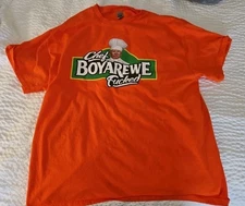 Chef Boyardee Food Brand Mascot T Shirt Anti-Biden XL