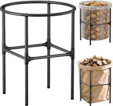 Heavy-Duty Garden Trash Bag Holder – 30-55 1 Count (Pack of 1), Mattle Black 