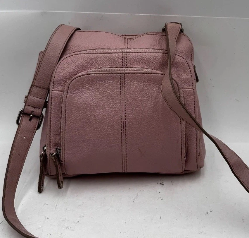 Pink Leather Exterior Tignanello Bags & Handbags for Women  display picture 1