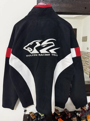 VTG 2004 Holden Racing Team Fleece Mens Large Mobil 1 HSV V8 Supercars Jacket image 2