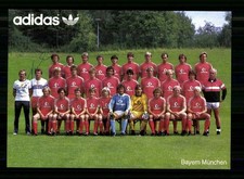 Original Mannschaftskarte Bayern München 1984-85 1x Original Signiert Brablec