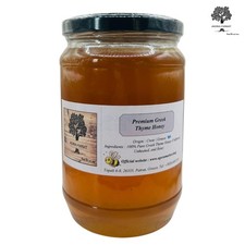 Miel de Tomillo Griego Premium - Pura, Cruda y sin Filtrar | 960g