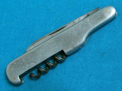 RARE ANTIQUE 1874-1923 WALDEN KNIFE CO NY WAITERS UTILITY CORKSCREW VINTAGE JACK