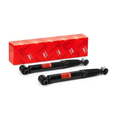 2x TRW Stoßdämpfer Hinten passend für PEUGEOT 206 Schrägheck (2A/C) 206 CC (2D)