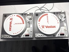 Vestax PDX-D3S MK2 DJ Turntables (Pair) – Ultra-Rare | Sequential Serial Numbers
