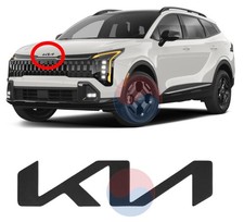 Original OEM Matt Schwarz Front KIA Emblem 86305 P1500 für Kia Sportage 21~26+