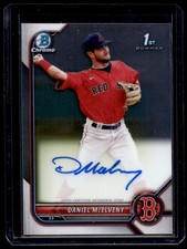 2022 Bowman Chrome Daniel McElveny Auto Boston Red Sox #CPA-DMY