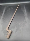 Antique Socket Bayonet 18in Triangular Spike Blade Rifle Musket No Scabbard. MG