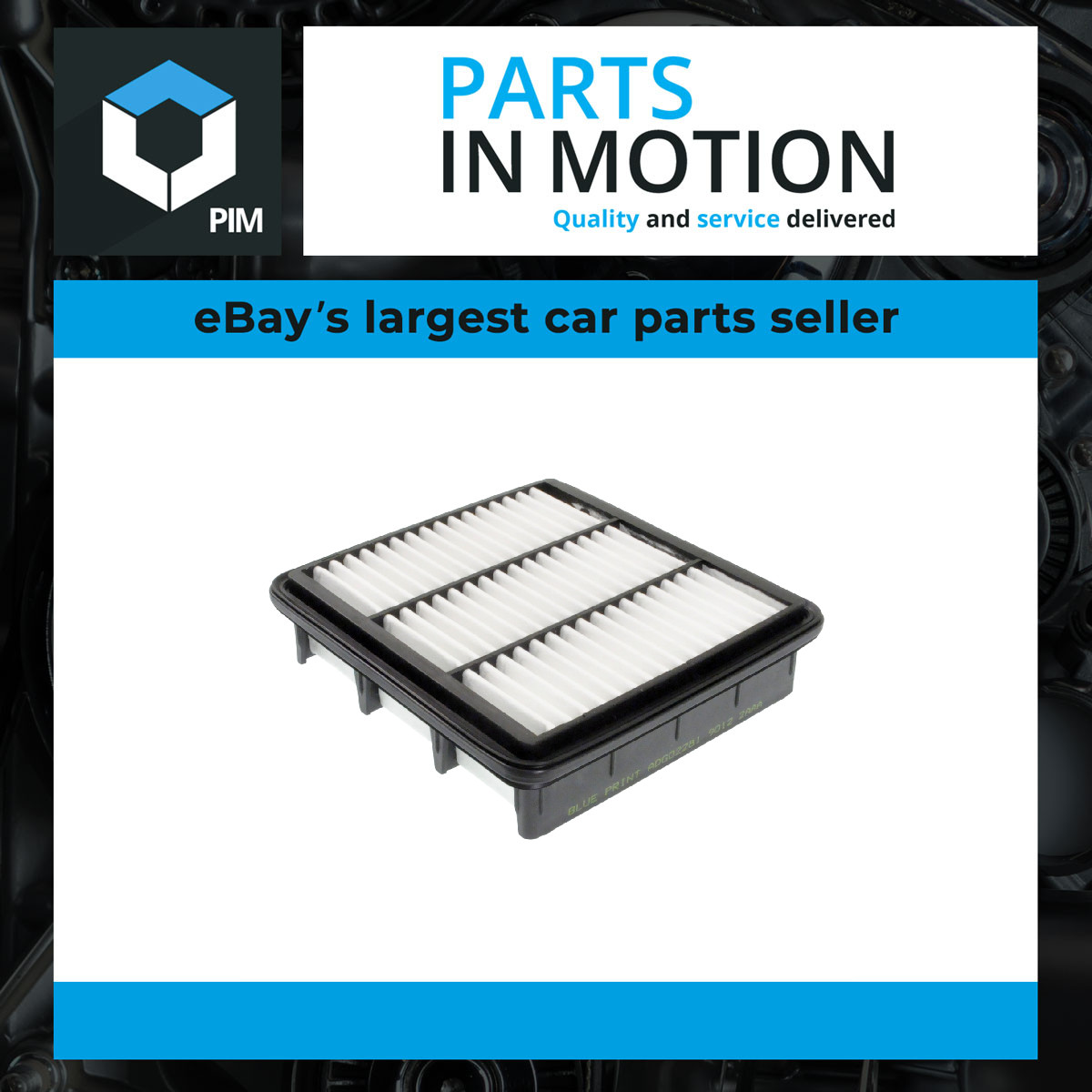 Air Filter fits HYUNDAI i30 FD 1.4 07 to 12 G4FA Blue Print 281132H000 Quality - Image 2