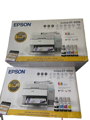 Epson Ecotank ET-3958 wireless printer