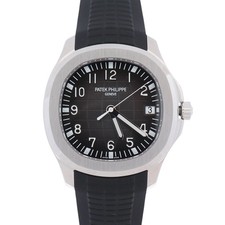 Patek Philippe Aquanaut 40.8mm Black Dial Watch Ref# 5167A-001