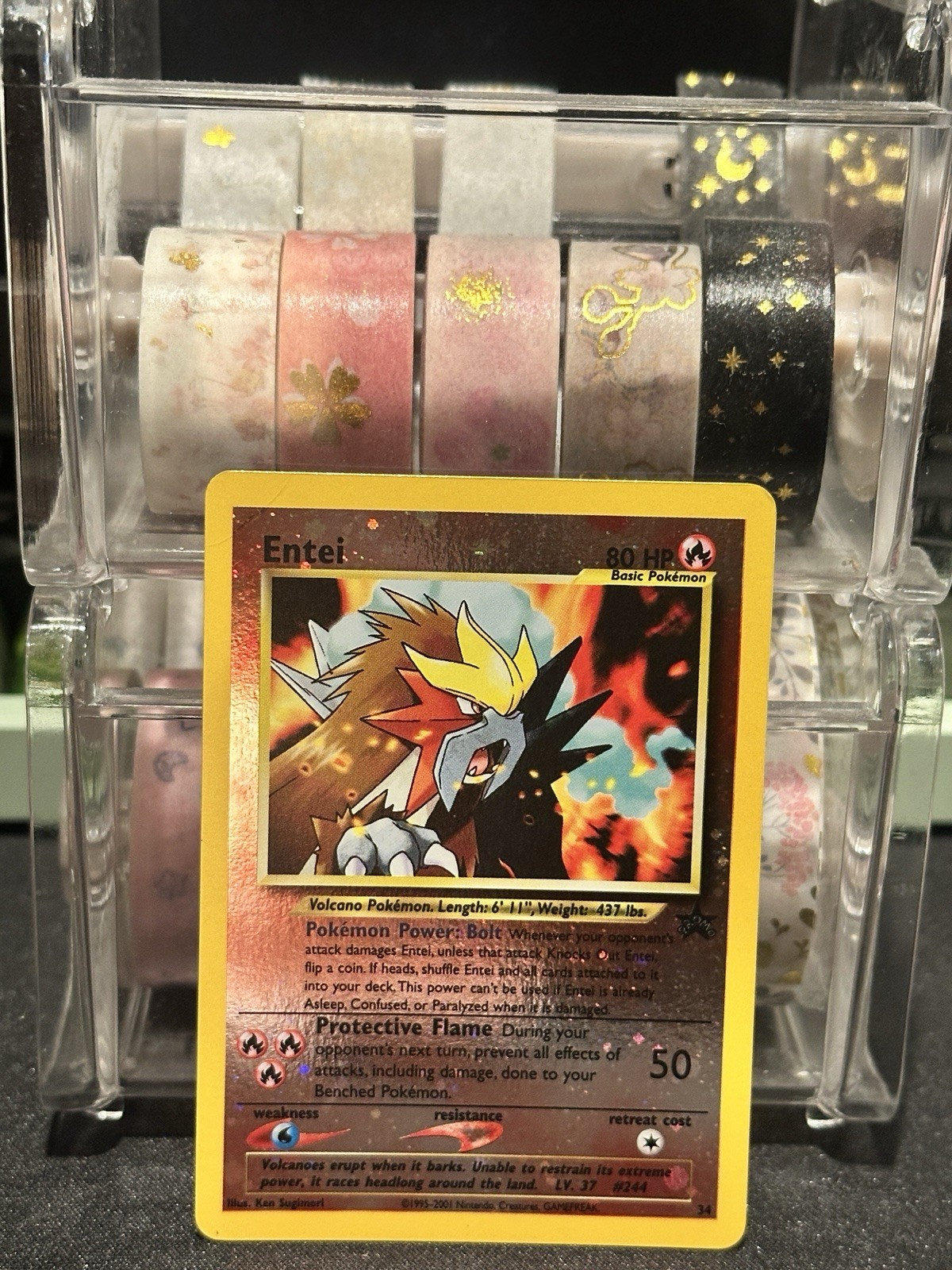 Pokémon TCG Entei Wizards Black Star Promos 34 Holo Promo Promo