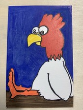 aceo art card Original handmade Artist Signed