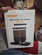 Oneisall Automatic Cat Feeder For 2 Cats 20 cups/5L, Automatic Food Dispenser