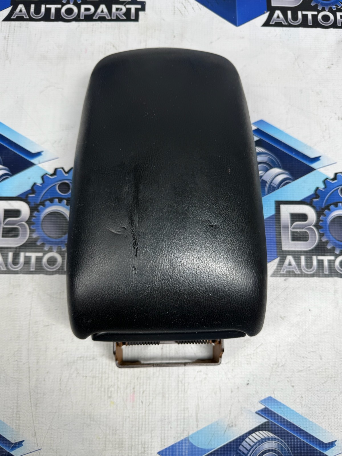2013-2019 Nissan Sentra Black Center Console Leather Armrest With Slide OEM