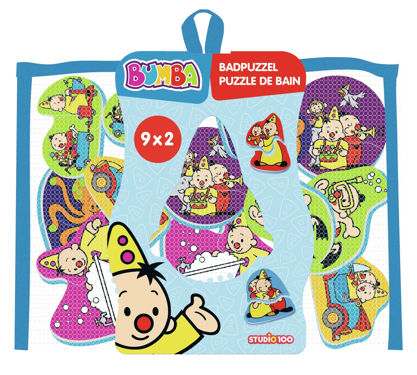 Пазл для ванны Бумба - 9 пазлов для ванны состоящих из 2 частей которые крепятся к краю ванны 4990₽