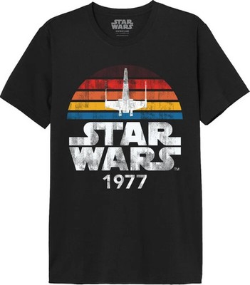 Star Wars T-Shirt Herren 1977 - Millennium Falcon schwarz