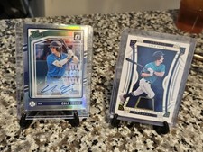 Cole Young 2023 National Treasures  Prospect Patch  11/25 and Optic Rated Auto