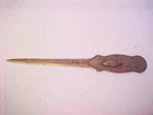 DAUGHTERS OF GAR GRAND ARMY REPUBLIC LETTER OPENER DES MOINES IOWA CORN COB EAR