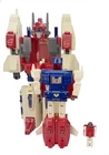 TRANSFORMERS G1 Star Saber + Brain of Courage Brainmaster 1989