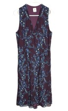 Cabi Sheer Midi Dress Women’s Size 8