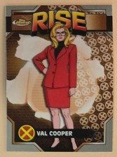 Val Cooper 2025 Topps Finest X-Men '97 Rise #31 Common Bronze Insert