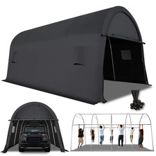 Carport 12x20 10x15 Heavy Duty Storage Shed Waterproof Garage Car Canopy Tent