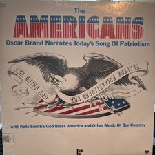 The Americans Pickwick Patriotic Folk Vinyl L...