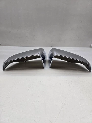 GM LEFT/RIGHT SIDE MIRROR COVERS OEM  84703355 CHROME 