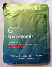 Spacegoods Hydro Dust Electrolytes - Watermelon -  168g / 30 Servings - 07/2027