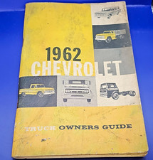 1962 Chevrolet Truck Owners Guide Light Medium And Heavy Duty Trucks 1962 Chevrolet Truck Owners Guide Light Medium And Heavy Duty Trucks