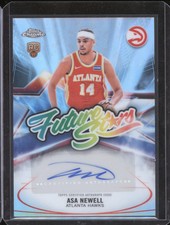 Asa Newell 2025 Topps Chrome Future Stars FS-AN Auto