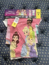 disney princess Pajama Set 5T NWT