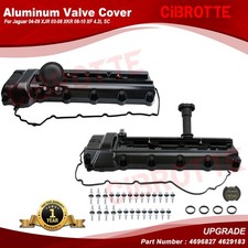Aluminum Valve Cover For Jaguar 04-09 Xjr 03-08 Xkr S-type R 2009 Xf 4.2l Sc
