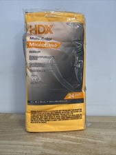 HDX Microfiber Cleaning Towels 24 Pack 16x16 Reusable Cloths New