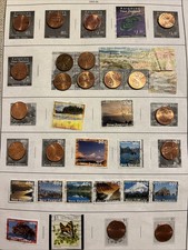 New Zealand Lot of Used Stamps Rare Stamp Collection Found At Thriftshop