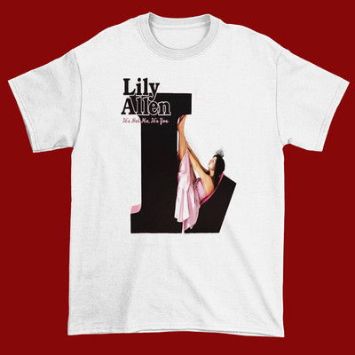 Lily Allen - It's Not Me, It's You Print Album White Shirt S-5XL L106